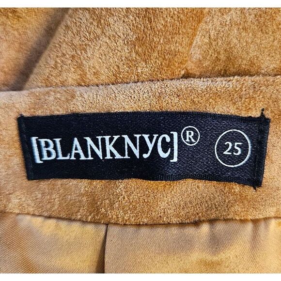 BLANK NYC Faux Suede Wrap Tie Front Miniskirt Sugar and Spice 25 - Picture 3 of 6
